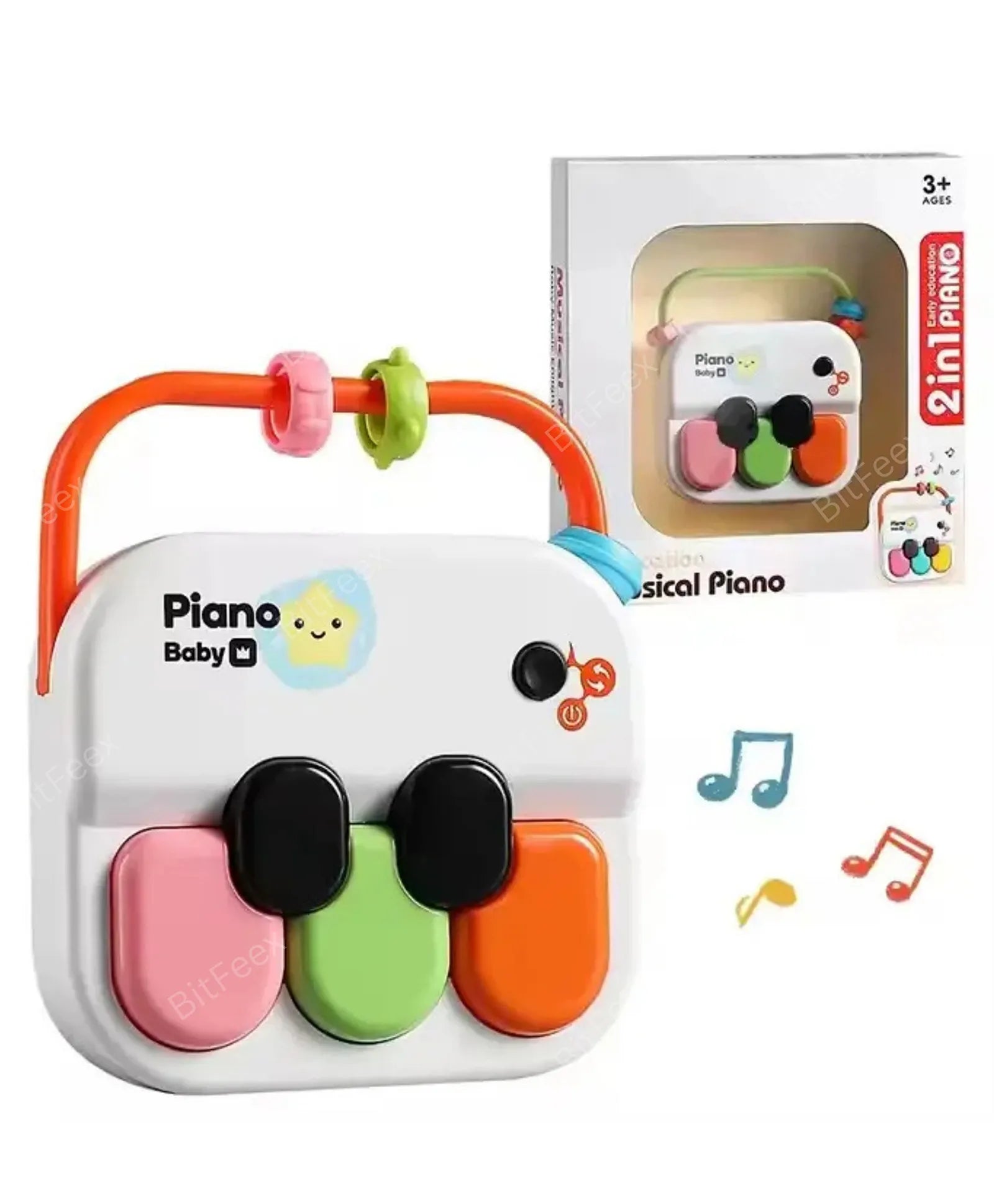 2 in 1 Musical Hand Hanging Piano