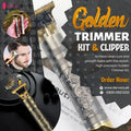 Professional Golden Trimmer Kit & Clipper Rs 1299 Grand Sale Offer