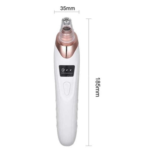 Face Vacuum Suction Blackhead Remover Pore Cleaner | Electric Deep Cleansing Tool For Nose & Face